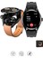 RW-37 Bluetooth Kulaklıklı 2si 1 Arada Gps/nfc/siri Destekli Deri Kordonlu Watch Buds Akıllı Saat 1