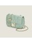Kadınlar Için Çantalar 2024 Yeni Moda Altın Top Zincir Küçük Kare Çanta Dört Yapraklı Yonca Işlemeli Çanta Modaya Uygun Çok Yönlü Tek Omuz Crossbody Çanta (Yurt Dışından) 4