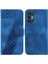 Tecno Pova 3 Flip Folio Kapak Için Telefon Kılıfı Pu Deri Kabartmalı Desen (Yurt Dışından) 1