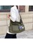 Kadın Çantası Edebi Omuz Çantası Çok Yönlü Büyük Kapasiteli Çanta Üniversite Öğrencisi Siyah Kadın Çantası Crossbody Çanta (Yurt Dışından) 2