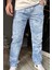 Mixxed Patern Baggy Jeans 4