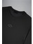 Erkek Pamuklu Regular Fit Yuvarlak Yaka Siyah T-Shirt 24411033-011 4