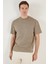 Pamuklu Relaxed Fit Sıfır Yaka T Shirt Erkek T Shirt 5905446 3