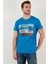 Baskılı Bisiklet Yaka % 100 Pamuklu Slim Fit T Shirt Erkek T Shirt 541Yelken24 3