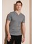Pamuklu V Yaka Slim Fit T Shirt Erkek T Shirt 5902122 1