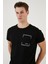 Bisiklet Yaka Pamuklu Slim Fit T Shirt Erkek T Shirt 541REWORK 4