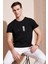 Pamuklu Slim Fit Bisiklet Yaka T Shirt Erkek T Shirt 541CHANGE24 1