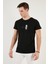 Pamuklu Slim Fit Bisiklet Yaka T Shirt Erkek T Shirt 541CHANGE24 2