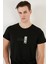 Pamuklu Slim Fit Bisiklet Yaka T Shirt Erkek T Shirt 541CHANGE24 3