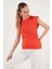 % 100 Pamuklu Bisiklet Yaka Kolsuz T Shirt Bayan T Shirt 5864019 2