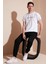 Bisiklet Yaka % 100 Pamuklu Slim Fit T Shirt Erkek T Shirt 541UNEXPLORED24 2