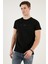 Pamuklu Slim Fit Bisiklet Yaka T Shirt Erkek T Shirt 541BALANCE 1