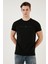 Pamuklu Slim Fit Bisiklet Yaka T Shirt Erkek T Shirt 541BALANCE 2