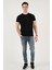 Pamuklu Slim Fit Bisiklet Yaka T Shirt Erkek T Shirt 541BALANCE 3