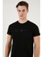 Pamuklu Slim Fit Bisiklet Yaka T Shirt Erkek T Shirt 541BALANCE 4