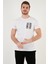 Bisiklet Yaka % 100 Pamuk Slim Fit T Shirt Erkek T Shirt 541QUINT 2