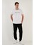 Bisiklet Yaka % 100 Pamuklu Slim Fit T Shirt Erkek T Shirt 541UNEXPLORED24 5