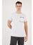 Bisiklet Yaka % 100 Pamuklu Slim Fit T Shirt Erkek T Shirt 541REWORK 5