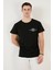 Bisiklet Yaka % 100 Pamuk Slim Fit T Shirt Erkek T Shirt 541THERE 2