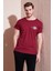 Bisiklet Yaka % 100 Pamuk Slim Fit T Shirt Erkek T Shirt 541THERE 1