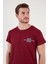 Bisiklet Yaka % 100 Pamuk Slim Fit T Shirt Erkek T Shirt 541THERE 3