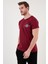 Bisiklet Yaka % 100 Pamuk Slim Fit T Shirt Erkek T Shirt 541THERE 4