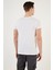 Basklı Bisiklet Yaka % 100 Pamuklu Slim Fit T Shirt Erkek T Shirt 541GET 5