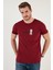 Pamuklu Slim Fit Bisiklet Yaka T Shirt Erkek T Shirt 541CHANGE24 4