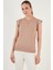 % 100 Pamuklu Bisiklet Yaka Kolsuz T Shirt Bayan T Shirt 5864019 2
