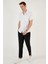 Elastik Bel Bantlı Cepli Regular Fit Pantolon Erkek Pantolon CF24S617952 1