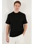 Pamuklu Relaxed Fit Sıfır Yaka T Shirt Erkek T Shirt 5902702 2