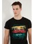 Pamuklu Slim Fit Bisiklet Yaka T Shirt Erkek T Shirt 541CALIFORNIA24 4