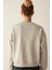 Stitch Detailed Active Taş Rengi Sweatshirt 3