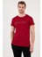 Bisiklet Yaka % 100 Pamuklu Slim Fit T Shirt Erkek T Shirt 541UNEXPLORED24 2