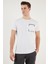Bisiklet Yaka % 100 Pamuklu Slim Fit T Shirt Erkek T Shirt 541REWORK 2