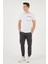 Bisiklet Yaka % 100 Pamuklu Slim Fit T Shirt Erkek T Shirt 541REWORK 3