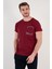 Bisiklet Yaka % 100 Pamuklu Slim Fit T Shirt Erkek T Shirt 541REWORK 1