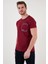 Bisiklet Yaka % 100 Pamuklu Slim Fit T Shirt Erkek T Shirt 541REWORK 2