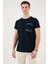 Bisiklet Yaka % 100 Pamuklu Slim Fit T Shirt Erkek T Shirt 541REWORK 2