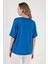 Bisiklet Yaka Oversize Esnek Dokulu Bluz Bayan Bluz 5864528 5
