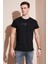 Pamuklu Slim Fit Bisiklet Yaka T Shirt Erkek T Shirt 541PERSPECTIVE 1