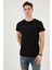 Pamuklu Slim Fit Bisiklet Yaka T Shirt Erkek T Shirt 541PERSPECTIVE 2