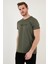 Baskılı Bisiklet Yaka % 100 Pamuk Slim Fit T Shirt Erkek T Shirt 541ENJOY 1