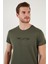 Baskılı Bisiklet Yaka % 100 Pamuk Slim Fit T Shirt Erkek T Shirt 541ENJOY 4