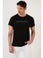 Baskılı Bisiklet Yaka Pamuklu Slim Fit T Shirt Erkek T Shirt 541DPRTMNT24 4