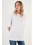 Pamuklu Oversize Bisiklet Yaka T Shirt Bayan T Shirt 5864562 2