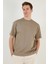 Pamuklu Relaxed Fit Sıfır Yaka T Shirt Erkek T Shirt 5905446 5
