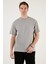 Pamuklu Relaxed Fit Sıfır Yaka T Shirt Erkek T Shirt 5905446 3