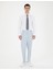 Erkek Beyaz Slim Fit Uzun Kollu Klasik Gömlek 50258976-VR013 4