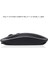 2,4 Ghz Kablosuz Fare, Alüminyum Alaşımlı Çerçeve, Optik Sensörlü Gürültüsüz Şarj Edilebilir Fare, Pc Için, Siyah (Yurt Dışından) 4